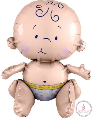 Baby ülő fólia lufi 38 cm