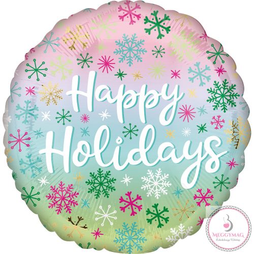 Happy Holiday Fólia lufi 43 cm