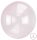 Áttetsző Crystal Gömb Light Pink Fólia lufi 45 cm