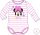 Disney Minnie Striped baba body, kombidressz (68-92)