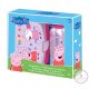 Peppa malac Jump Rope szendvicsdoboz + alumínium kulacs szett