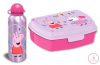 Peppa malac Jump Rope szendvicsdoboz + alumínium kulacs szett