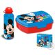 Disney Mickey Play szendvicsdoboz + alumínium kulacs szett
