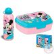 Disney Minnie Mermaid szendvicsdoboz + alumínium kulacs szett