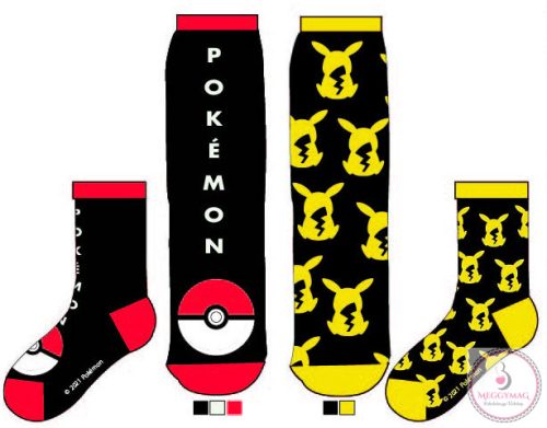 Pokémon Ball gyerek zokni 31-42
