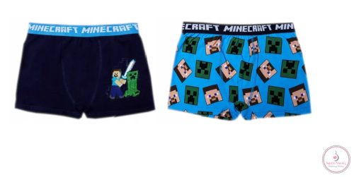 Minecraft Pixel gyerek boxeralsó 2 darab/csomag 6 - 12 év / 116 - 152 cm