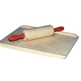 Fa játék gyúrótábla sodrófával