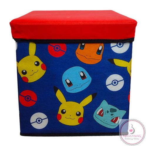 Pokémon Elements játéktároló 30×30×30 cm
