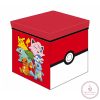 Pokémon Team játéktároló 30×30×30 cm