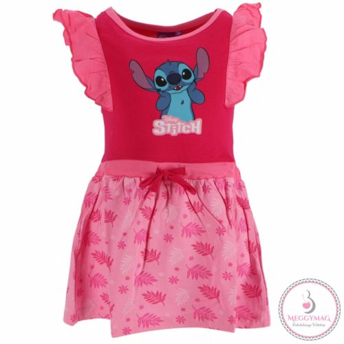 Disney Lilo és Stitch, A csillagkutya Pink gyerek nyári ruha 3 - 8 év / 98 - 128 cm