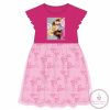 Barbie Glam gyerek nyári ruha 3 - 8 év / 98 - 128 cm