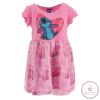 Disney Lilo és Stitch, A csillagkutya Pink Leaf gyerek nyári ruha 2 - 6 év / 92 - 116 cm