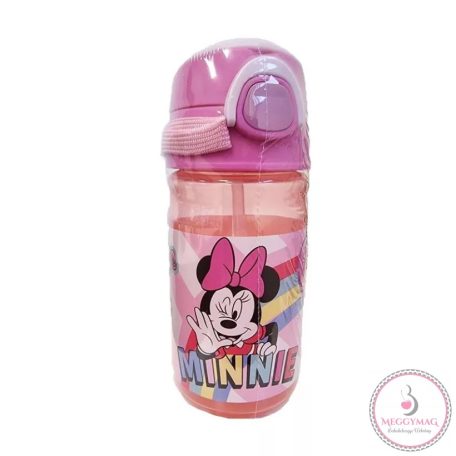 Disney Minnie műanyag kulacs akasztóval 350 ml
