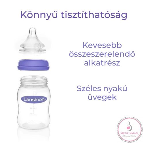 Lansinoh üveg cumisüveg 160ml