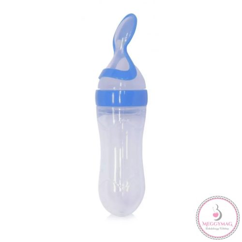 Lorelli Kanalas végű cumisüveg 90ml - KÉK