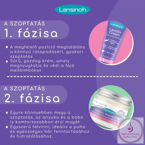 Lansinoh bimbóvédő krém HPA Lanolin 40ml
