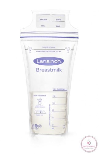 Lansinoh anyatejtároló zacskó 50 db