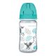 EasyStart Anti-colic cumisüveg - széles, szürke 240 ml, 3 h+ Dzsungel