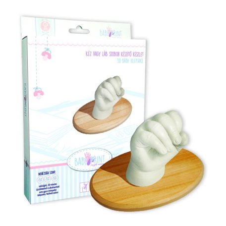 MybbPrint TALAPZATOS baba kéz vagy lábszobor készítő készlet (1 szoborhoz) (0 éves kortól, 3D lenyomat) 