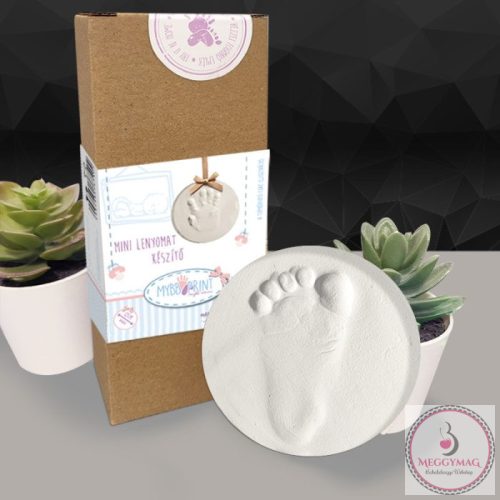 MybbPrint MINI baba kéz- és láblenyomat készítő készlet (1 éves korig)