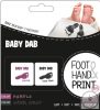 BABYDAB lenyomat készítő - lila+szürke