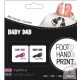 BABYDAB lenyomat készítő - lila+szürke
