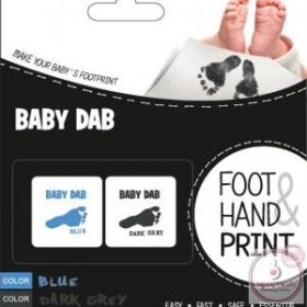 BabyDab lenyomat készítő kék+szürke