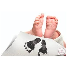 Babydab lenyomat készítő -szürke