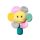 BabyOno plüss csörgő Rainbow flower virág --609