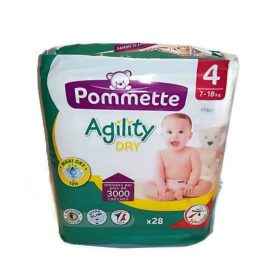   Pommette prémium francia vasalt pelenka - 4 maxi (7-18 kg) 28 db