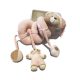 Baby bruin plüss maci spirál rózsaszín
