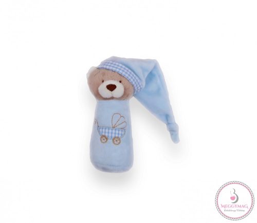 Baby bruin plüss maci - sípolós kék