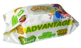 Törlőkendő, Sleepy 120 lapos