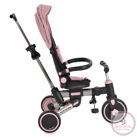 FLEXTON tricikli 6in1 futóbiciklivé alakítható PINK