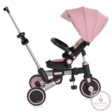 FLEXTON tricikli 6in1 futóbiciklivé alakítható PINK