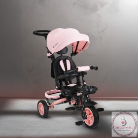 EXPLORE tricikli összecsukható kormányos PINK