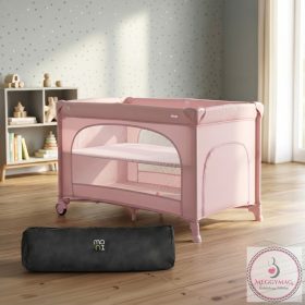   DOS utazóágy 2 szintes, kibújóval PINK KÉSZLETEN A BOLTBAN!
