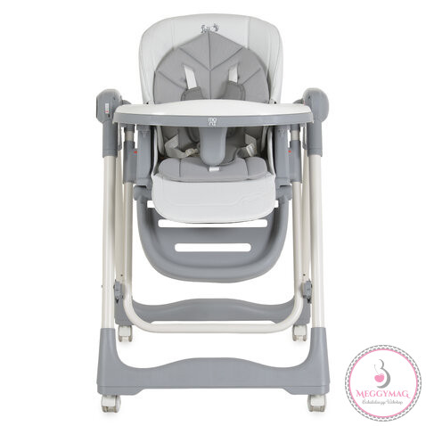 FUJI etetőszék és hinta 2in1 prémium huzattal SZÜRKE