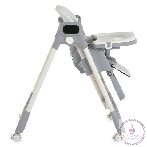 FUJI etetőszék és hinta 2in1 prémium huzattal SZÜRKE
