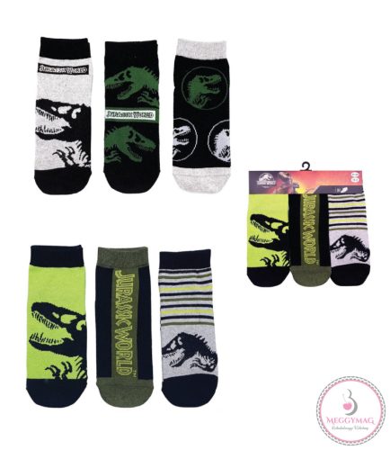 Jurassic World gyerek zokni 23-34