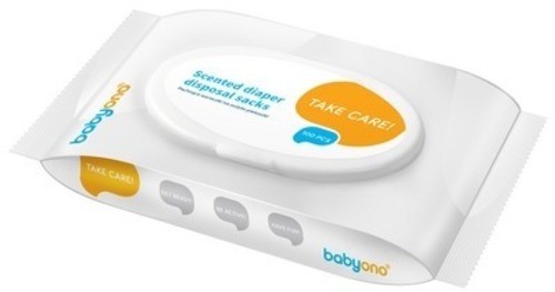 BabyOno pelenkatároló zacskó illatosított 100 db 1052