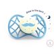 Nuvita Air.55 Cool! éjszakai cumi védőkupakkal 6hó+ - Glow Dusk Blue - 7085