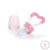 Nuvita etetőháló és rágóka - Cool pink