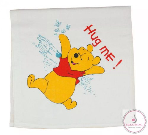 Disney Micimackó mintás textil pelenka (tetra, méret: 70x70)