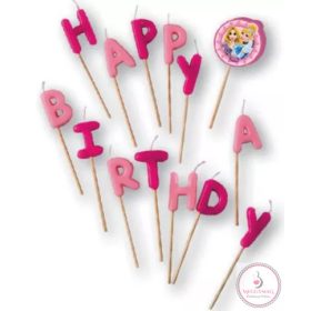   Disney Princess Live Your Story, Hercegnők Happy Birthday gyertya