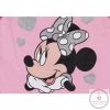 Disney Minnie szívecskés belül bolyhos ujjatlan rugdalózó, 68-as