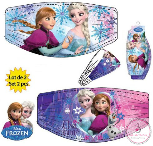 Disney Jégvarázs Magic 2 db-os Hajpánt szett