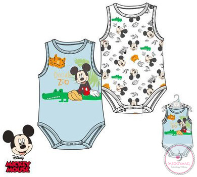 Disney Mickey Zoo baba body, kombidressz 2 db-os szett