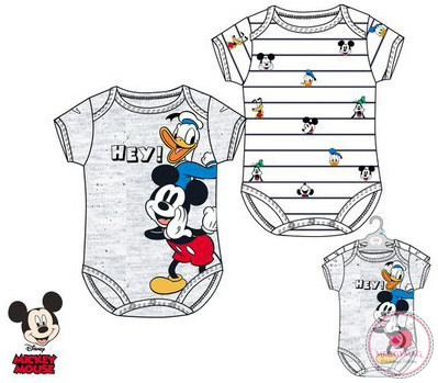 Disney Mickey Donald baba body, kombidressz 2 db-os szett