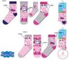 Peppa malac Sparkle Steps gyerek zokni  23-34